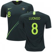 Wholesale Cheap Australia #8 Luongo Away Soccer Country Jersey