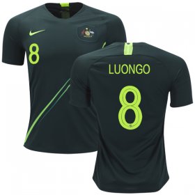 Wholesale Cheap Australia #8 Luongo Away Soccer Country Jersey