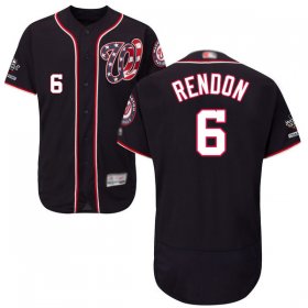 Wholesale Cheap Nationals #6 Anthony Rendon Navy Blue Flexbase Authentic Collection 2019 World Series Champions Stitched MLB Jersey