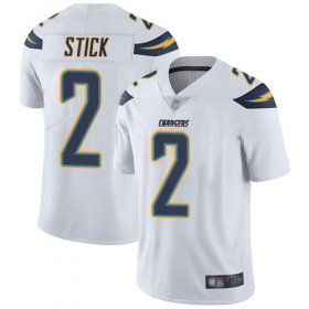 Wholesale Cheap Nike Chargers #2 Easton Stick White Men\'s Stitched NFL Vapor Untouchable Limited Jersey