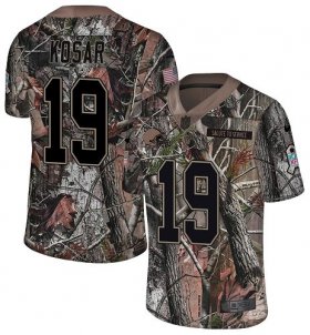 Wholesale Cheap Nike Browns #19 Bernie Kosar Camo Men\'s Stitched NFL Limited Rush Realtree Jersey