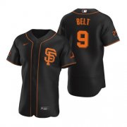 Wholesale Cheap Men's San Francisco Giants #9 Brandon Belt Baseball 2020 Black Jersey