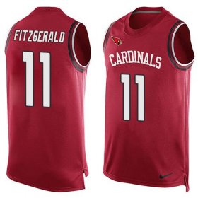 Wholesale Cheap Nike Cardinals #11 Larry Fitzgerald Red Team Color Men\'s Stitched NFL Limited Tank Top Jersey