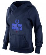 Wholesale Cheap Women's Indianapolis Colts Big & Tall Critical Victory Pullover Hoodie Navy Blue