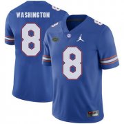 Wholesale Cheap Florida Gators 8 Nick Washington Blue College Football Jersey