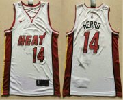 Wholesale Cheap Men's Miami Heat #14 Tyler Herro White 2019 Nike Swingman Stitched NBA Jersey