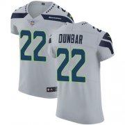 Wholesale Cheap Nike Seahawks #22 Quinton Dunbar Grey Alternate Men's Stitched NFL New Elite Jersey