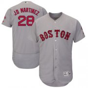Wholesale Cheap Red Sox #28 J. D. Martinez Grey Flexbase Authentic Collection Stitched MLB Jersey