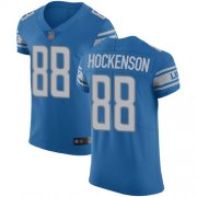 Wholesale Cheap Nike Lions #88 T.J. Hockenson Blue Team Color Men's Stitched NFL Vapor Untouchable Elite Jersey