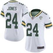 Wholesale Cheap Nike Packers #24 Josh Jones White Women's 100th Season Stitched NFL Vapor Untouchable Limited Jersey