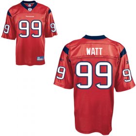Wholesale Cheap Texans #99 J.J.Watt Red Stitched NFL Jersey