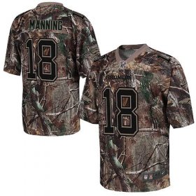 Wholesale Cheap Nike Broncos #18 Peyton Manning Camo Men\'s Stitched NFL Realtree Elite Jersey