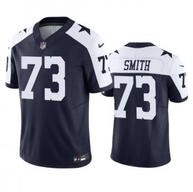 Wholesale Cheap Men\'s Dallas Cowboys #73 Tyler Smith Navy 2023 F.U.S.E. Vapor Limited Stitched Football Jersey