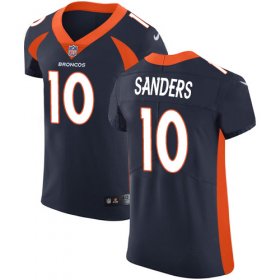 Wholesale Cheap Nike Broncos #10 Emmanuel Sanders Navy Blue Alternate Men\'s Stitched NFL Vapor Untouchable Elite Jersey