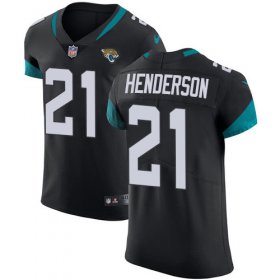 Wholesale Cheap Nike Jaguars #21 C.J. Henderson Black Team Color Men\'s Stitched NFL Vapor Untouchable Elite Jersey