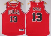 Wholesale Cheap Chicago Bulls #13 Joakim Noah Revolution 30 Swingman 2014 New Red Jersey