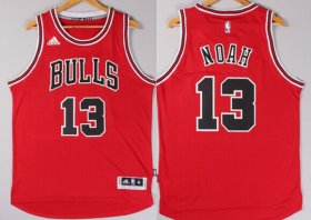 Wholesale Cheap Chicago Bulls #13 Joakim Noah Revolution 30 Swingman 2014 New Red Jersey