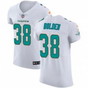 Wholesale Cheap Nike Dolphins #38 Brandon Bolden White Men's Stitched NFL Vapor Untouchable Elite Jersey