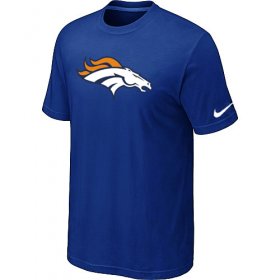 Wholesale Cheap Nike Denver Broncos Sideline Legend Authentic Logo Dri-FIT NFL T-Shirt Blue