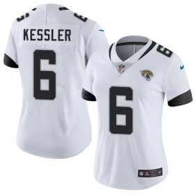 Wholesale Cheap Nike Jaguars #6 Cody Kessler White Women\'s Stitched NFL Vapor Untouchable Limited Jersey