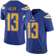 Wholesale Cheap Nike Chargers #13 Keenan Allen Electric Blue Men's Stitched NFL Limited Rush Jersey