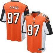 Wholesale Cheap Nike Bengals #97 Geno Atkins Orange Alternate Youth Stitched NFL Elite Jersey