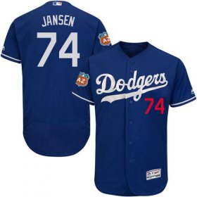 Wholesale Cheap Dodgers #74 Kenley Jansen Blue Flexbase Authentic Collection Stitched MLB Jersey