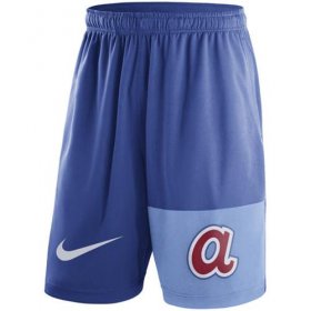 Wholesale Cheap Men\'s Atlanta Braves Nike Royal Cooperstown Collection Dry Fly Shorts