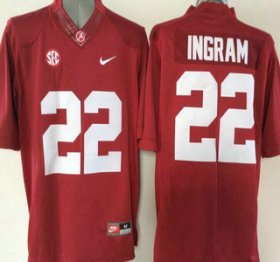 Wholesale Cheap Alabama Crimson Tide #22 Mark Ingram Red 2015 College Football Nike Limited Jersey