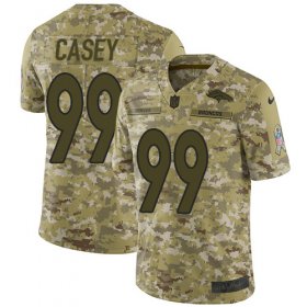Wholesale Cheap Nike Broncos #99 Jurrell Casey Camo Youth Stitched NFL Limited 2018 Salute To Service Jersey