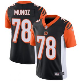 Wholesale Cheap Nike Bengals #78 Anthony Munoz Black Team Color Men\'s Stitched NFL Vapor Untouchable Limited Jersey