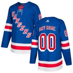 Wholesale Cheap Men\'s Adidas Rangers Personalized Authentic Royal Blue Home NHL Jersey