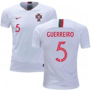 Wholesale Cheap Portugal #5 Guerreiro Away Kid Soccer Country Jersey