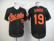 Wholesale Cheap Orioles #19 Chris Davis Black Cool Base Stitched MLB Jersey