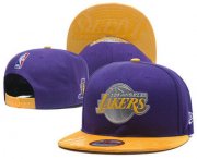 Wholesale Cheap Los Angeles Lakers Snapback Ajustable Cap Hat YD