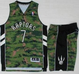 Wholesale Cheap Toronto Raptors #7 Kyle Lowry Revolution 30 Swingman Special Canadian Forces Fourth Jersey Suits