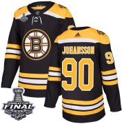 Wholesale Cheap Adidas Bruins #90 Marcus Johansson Black Home Authentic 2019 Stanley Cup Final Stitched NHL Jersey