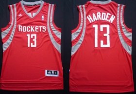 Wholesale Cheap Houston Rockets #13 James Harden Revolution 30 Swingman Red Jersey