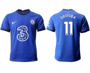 Wholesale Cheap Men 2020-2021 club Chelsea home aaa version 11 blue Soccer Jerseys1