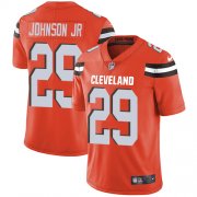 Wholesale Cheap Nike Browns #29 Duke Johnson Jr Orange Alternate Youth Stitched NFL Vapor Untouchable Limited Jersey