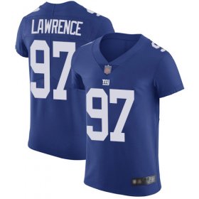 Wholesale Cheap Nike Giants #97 Dexter Lawrence Royal Blue Team Color Men\'s Stitched NFL Vapor Untouchable Elite Jersey