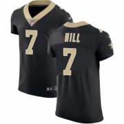 Wholesale Cheap Nike Saints #7 Taysom Hill Black Team Color Men's Stitched NFL Vapor Untouchable Elite Jersey