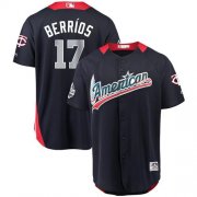 Wholesale Cheap Twins #17 Jose Berrios Navy Blue 2018 All-Star American League Stitched MLB Jersey