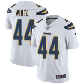 Wholesale Cheap Nike Chargers #44 Kyzir White White Men\'s Stitched NFL Vapor Untouchable Limited Jersey