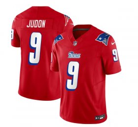 Wholesale Cheap Men\'s New England Patriots #9 Matthew Judon Red 2023 F.U.S.E. Vapor Limited Football Stitched Jersey