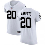 Wholesale Cheap Nike Raiders #20 Damon Arnette White Men's Stitched NFL New Elite Jersey