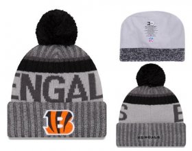 Wholesale Cheap NFL Cincinnati Bengals Logo Stitched Knit Beanies 013
