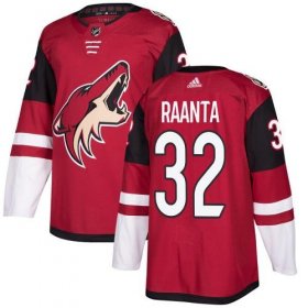 Wholesale Cheap Adidas Coyotes #32 Antti Raanta Maroon Home Authentic Stitched NHL Jersey