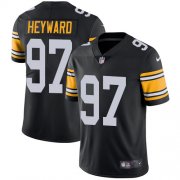 Wholesale Cheap Nike Steelers #97 Cameron Heyward Black Alternate Men's Stitched NFL Vapor Untouchable Limited Jersey