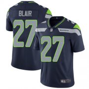 Wholesale Cheap Nike Seahawks #27 Marquise Blair Steel Blue Team Color Men's Stitched NFL Vapor Untouchable Limited Jersey